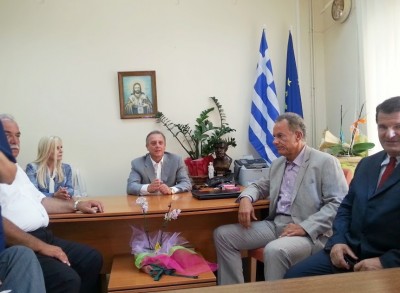 Επίσκεψη του Υφυπουργού Υγείας κ. Αντώνη Μπέζα στο Γενικό Νοσοκομείο Λευκάδας.